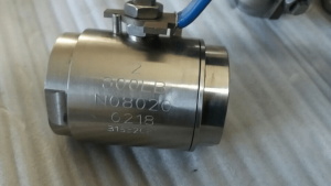 A20 UNS N08020 ball valve side entry floating type from Exotica Valves-min